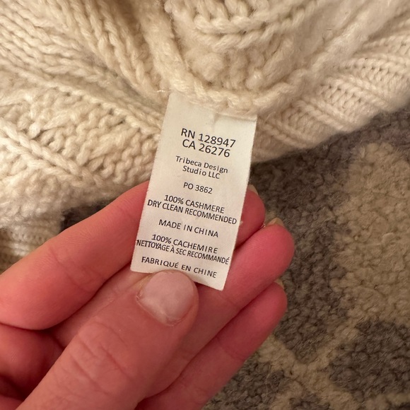 Nili Lotan Jodelle Sweater in Ivory - Picture 3 of 6